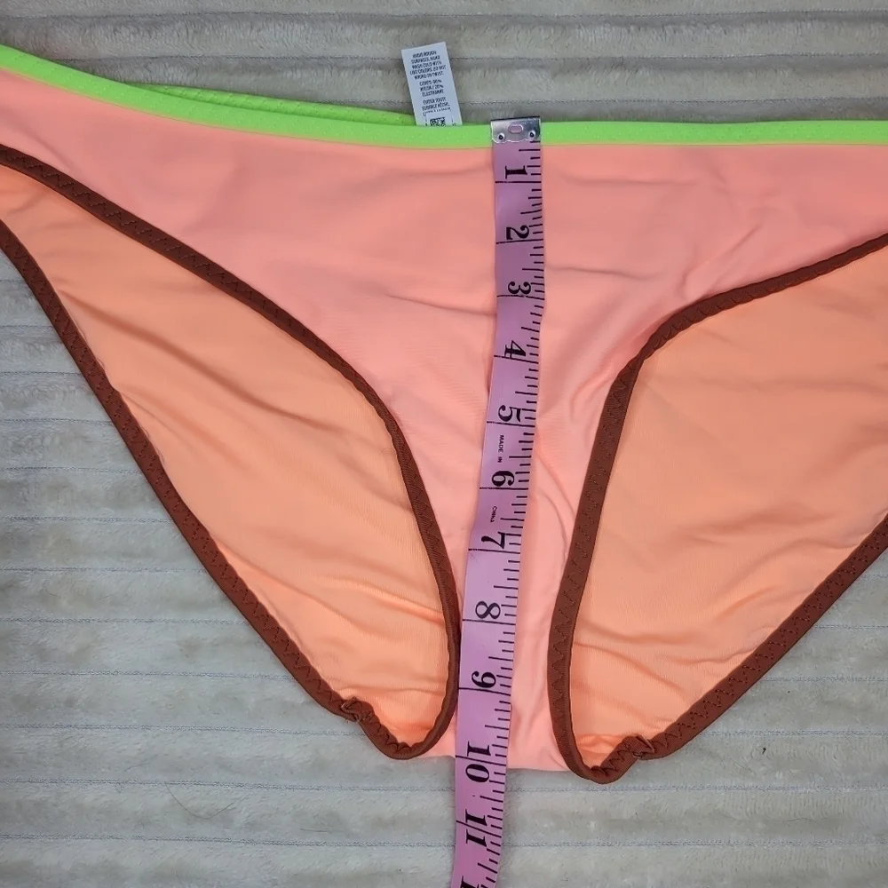Aerie Orange Bikini Swim Suit Bottoms Sz XL NWT